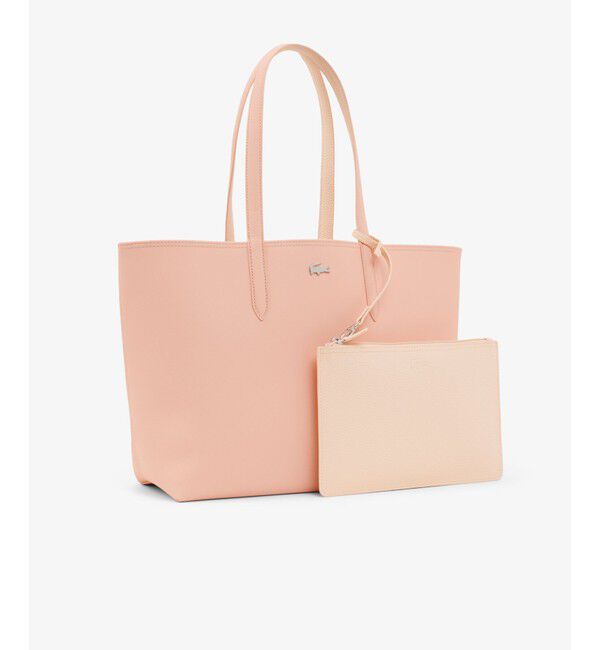 LACOSTE「ANNA 2WAY リバーシブル トートバッグ / クラッチバッグ付き」|トートバッグ|