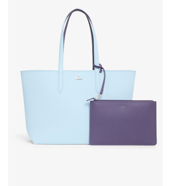 LACOSTE「ANNA 2WAY リバーシブル トートバッグ / クラッチバッグ付き」|トートバッグ|