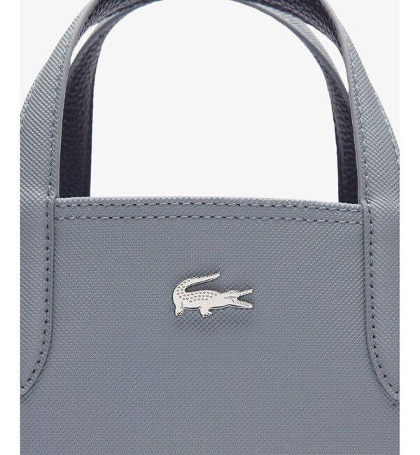 LACOSTE「ANNAリバーシブル縦型 2WAY トートバッグ / クラッチバッグ付き」|トートバッグ|