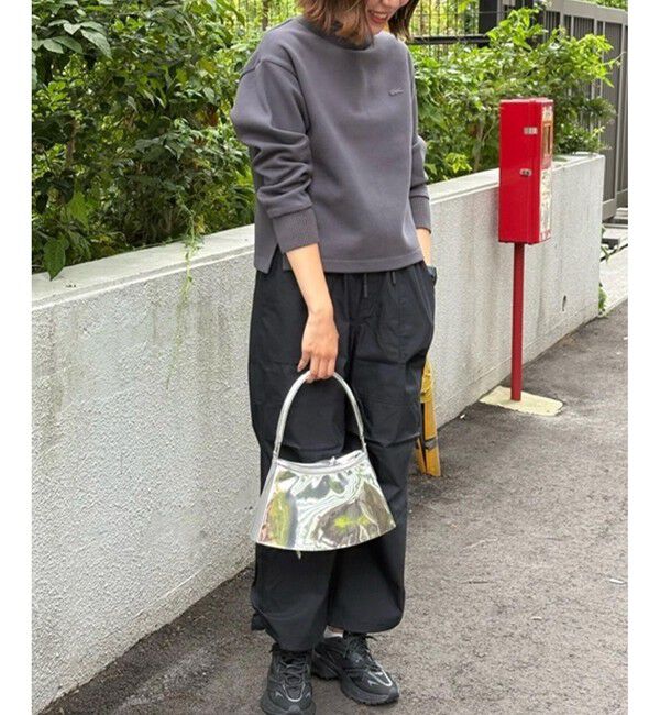 LACOSTE「ダンボールニット ハイネックプルオーバースウェット」|スウェット・ジャージ|