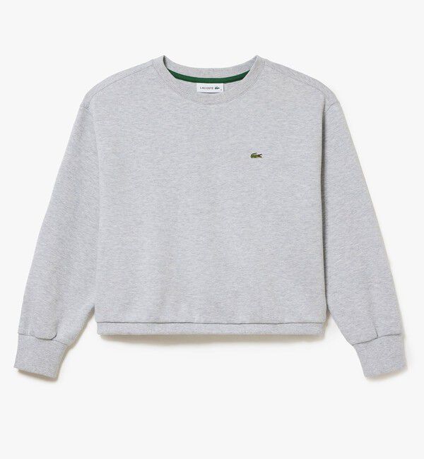 LACOSTE「裾ドローストリング ダブルフェイスプルオーバー」|スウェット・ジャージ|