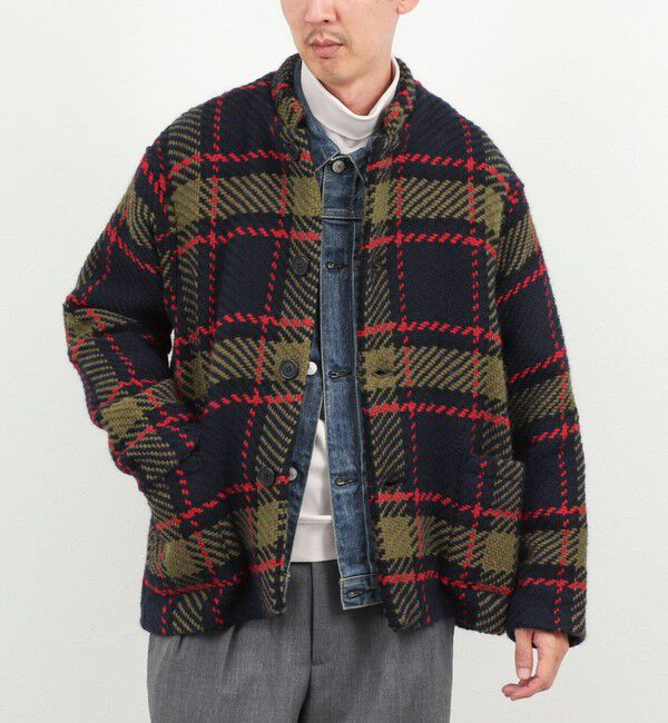 NOLLEY'S goodman「【John Branigan/ジョン・ブラニガン】別注ショートニットブルゾン 26AW」|ニット・セーター|