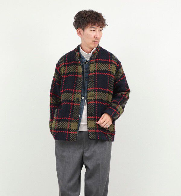 NOLLEY'S goodman「【John Branigan/ジョン・ブラニガン】別注ショートニットブルゾン 26AW」|ニット・セーター|
