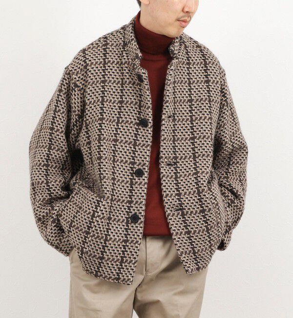 NOLLEY'S goodman「【John Branigan/ジョン・ブラニガン】別注ショートニットブルゾン 26AW」|ニット・セーター|