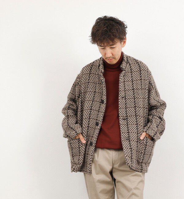 NOLLEY'S goodman「【John Branigan/ジョン・ブラニガン】別注ショートニットブルゾン 26AW」|ニット・セーター|