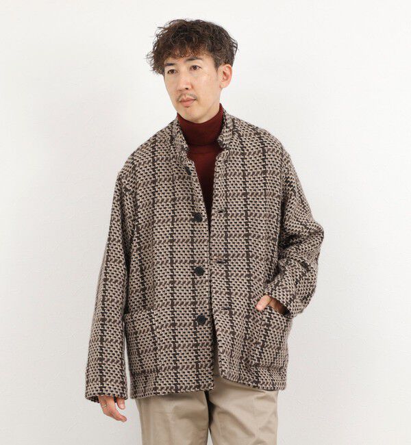 NOLLEY'S goodman「【John Branigan/ジョン・ブラニガン】別注ショートニットブルゾン 26AW」|ニット・セーター|
