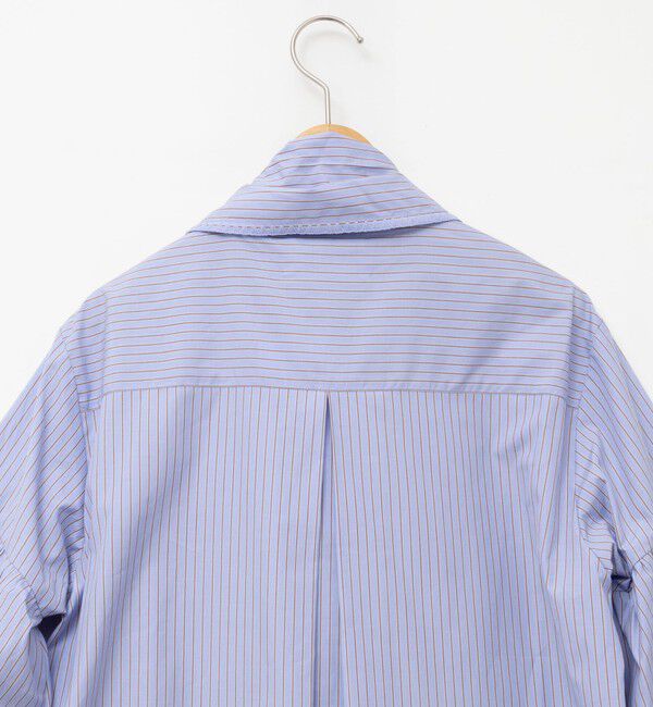 NOLLEY'S「【MARILYN MOON/マリリーンムーン】stripe embroidery tie blouse」|シャツ・ブラウス|