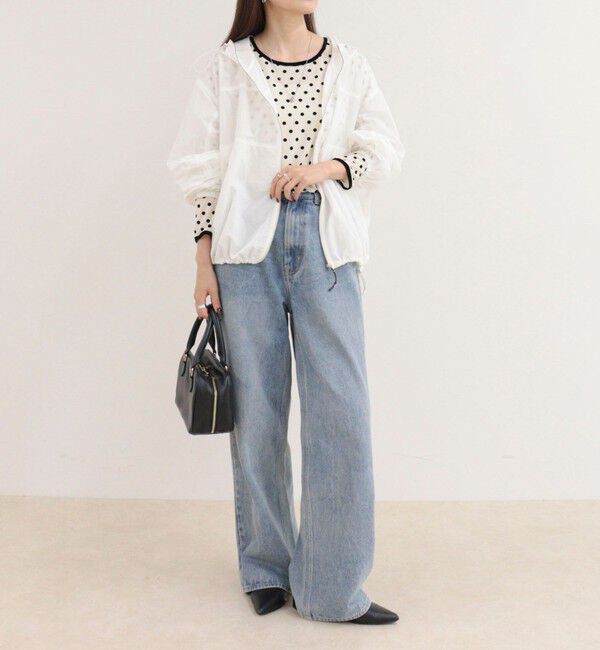 fredy emue「チュールドットロンＴシャツ」|Tシャツ・カットソー|