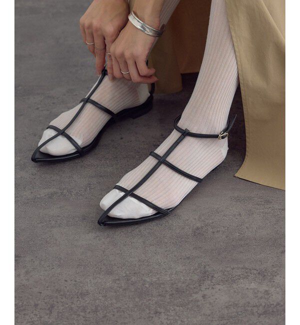 SALON adam et rope'「シアーリブソックス 2」|ソックス|