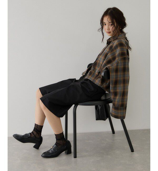 VIS「【WEB限定】オンブレチェックシャツ」|シャツ・ブラウス|