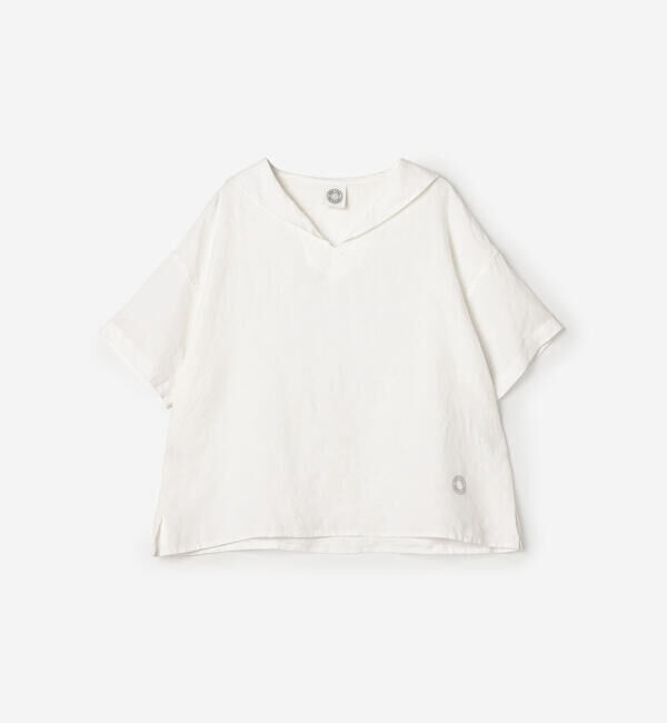 ORCIVAL「ORCIVAL | リネン 半袖セーラーシャツ WOMEN」|シャツ・ブラウス|