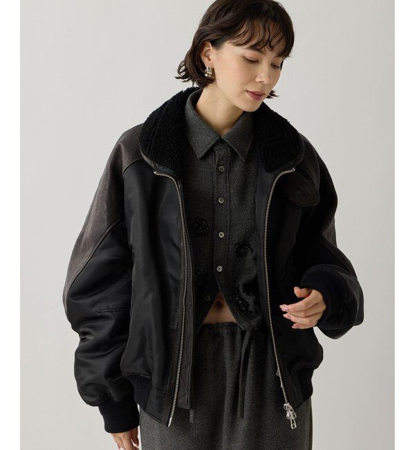  「【COOR】SHEARLING MA-1」|ブルゾン・スタジャン|