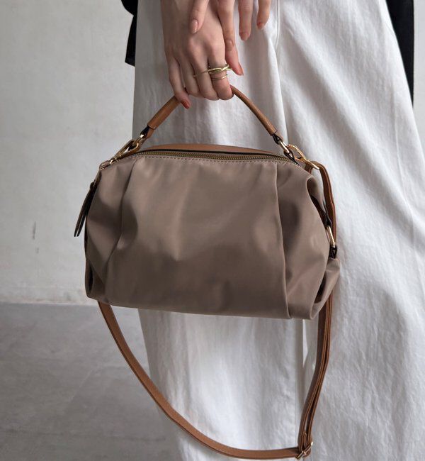  「【WEB限定】ダブルファスナー2WAYナイロンバッグ」|トートバッグ|