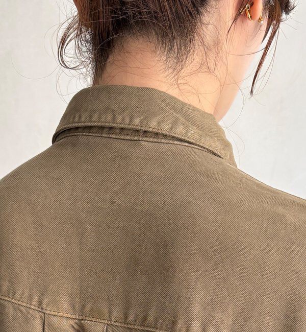  「【セットアップ可能】リヨセルドロストシャツ」|シャツ・ブラウス|