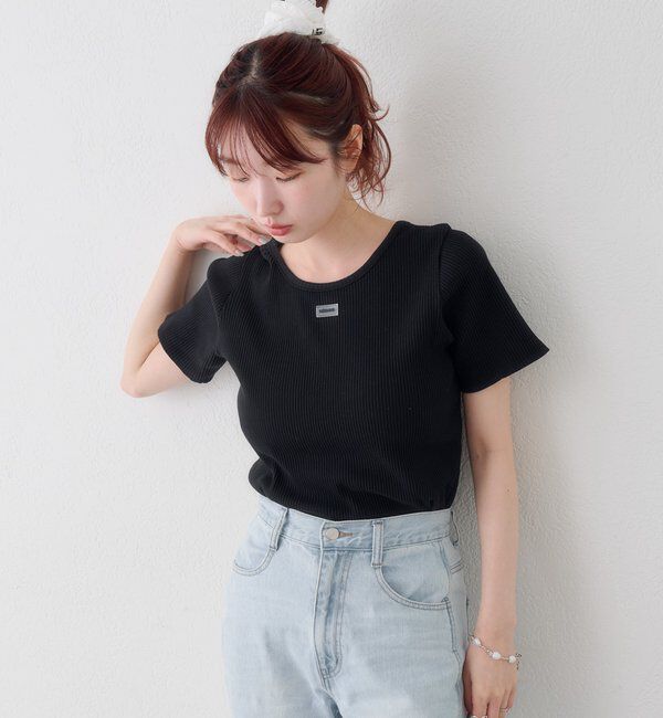  「【新色追加/6色展開】ラバータグTEE」|Tシャツ・カットソー|