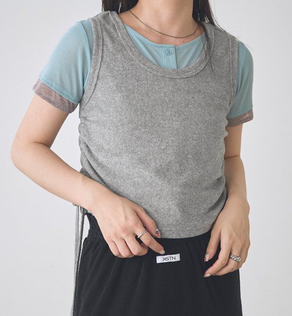  「B バイカラーヘンリーTOPS」|その他|