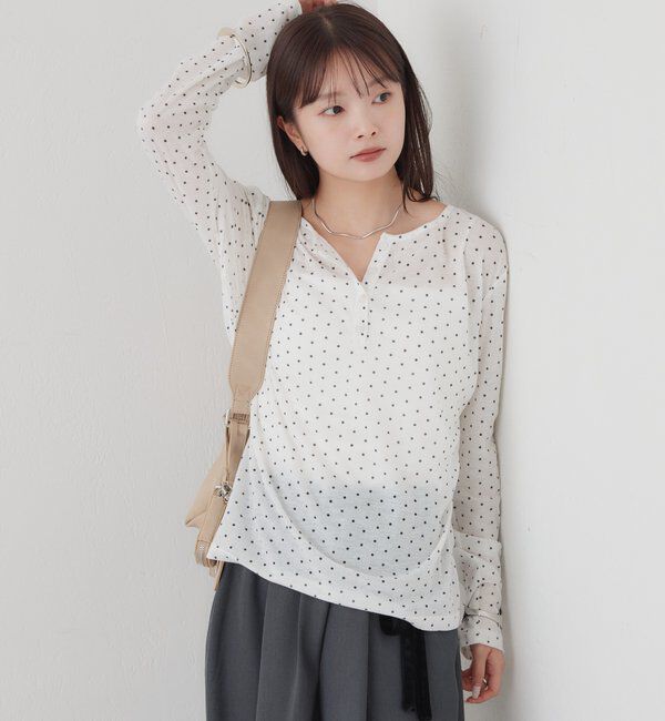  「シアーヘンリーロンT」|Tシャツ・カットソー|