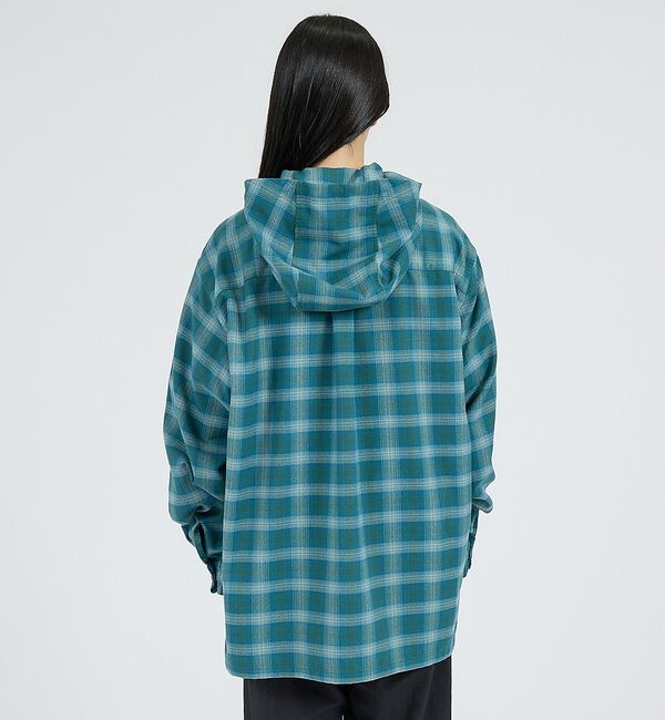 ABAHOUSE「【NANGA / ナンガ】GRID TARTAN FIELD HOOD SHIR」|シャツ・ブラウス|