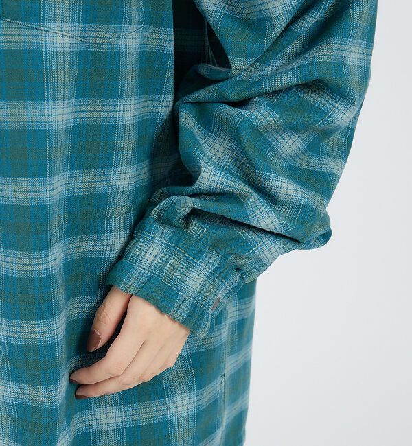 ABAHOUSE「【NANGA / ナンガ】GRID TARTAN FIELD HOOD SHIR」|シャツ・ブラウス|