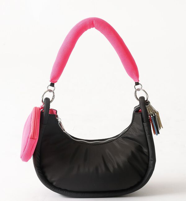 NOMINE「【cheek】round 2WAY shoulder 2WAY ハーフムーン型」|ショルダー・メッセンジャー|