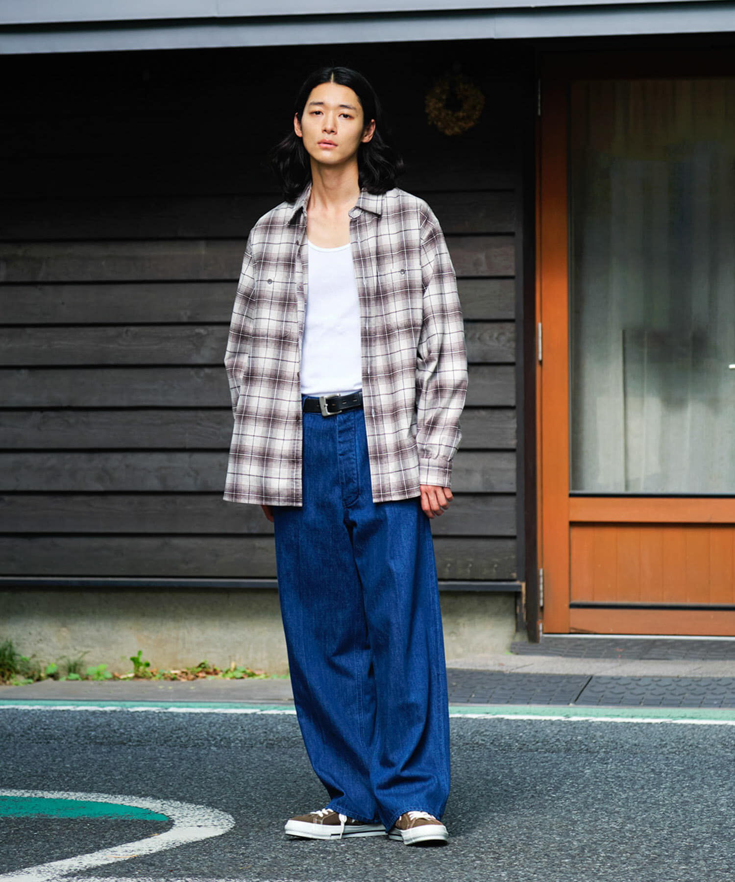 URBAN RESEARCH DOORS「Denim Work Pants」|デニム|