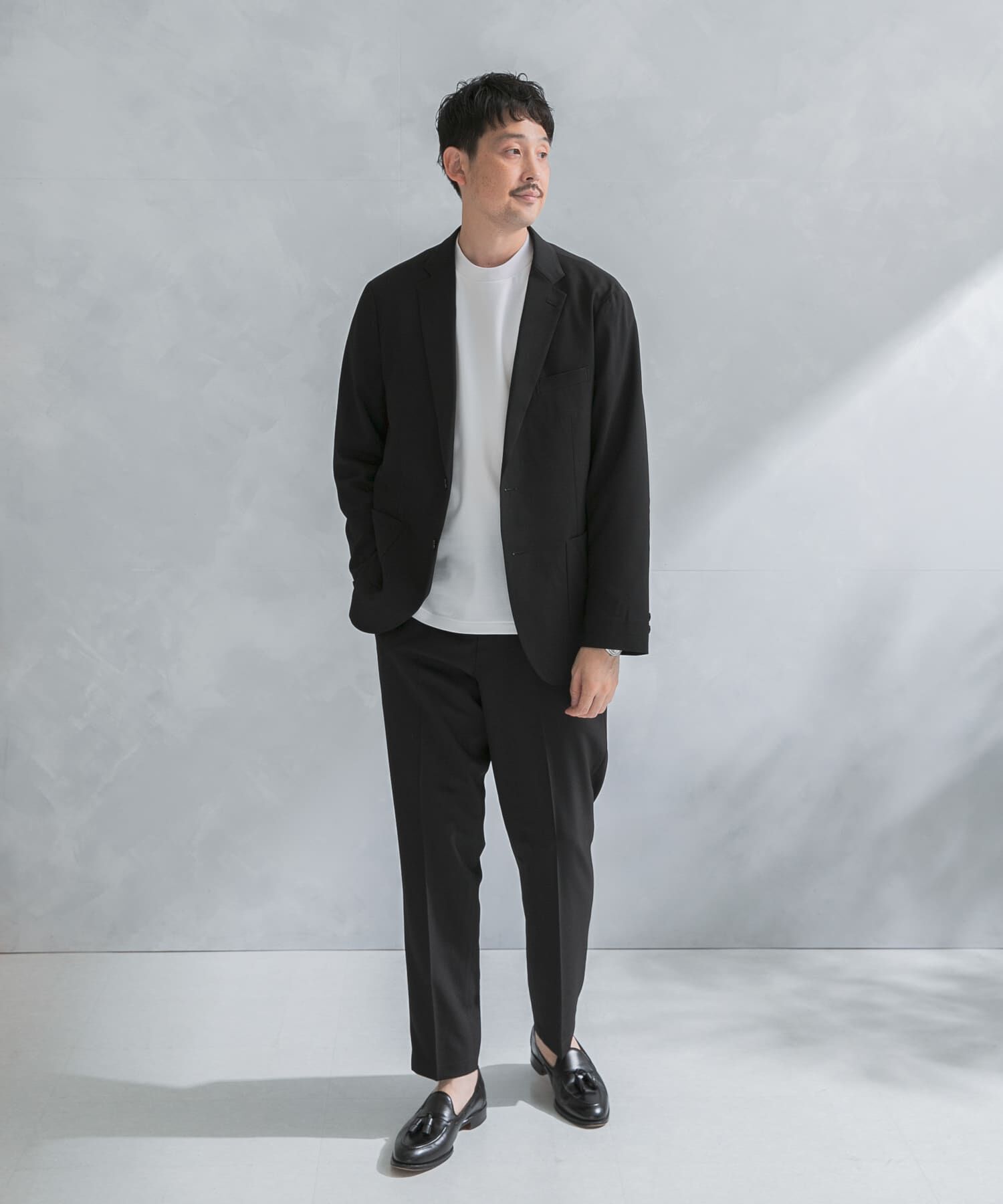 URBAN RESEARCH DOORS「『ｲｰｼﾞｰｹｱ』LIFE STYLE TAILOR ｶﾙｾﾞｽﾄﾚｯﾁｺﾝﾌｫｰﾀﾌﾞﾙ 」|スラックス|