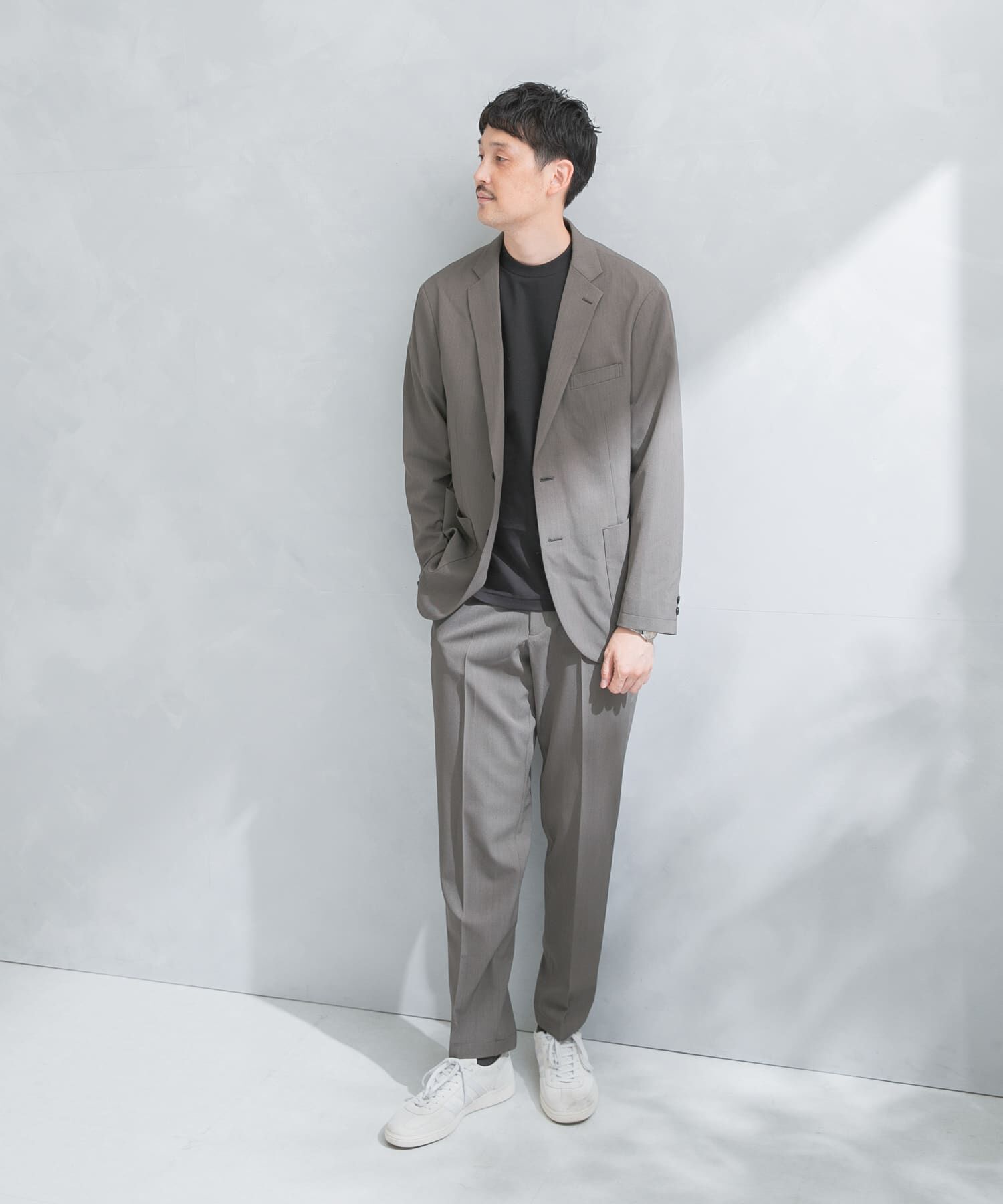 URBAN RESEARCH DOORS「『ｲｰｼﾞｰｹｱ』LIFE STYLE TAILOR ｶﾙｾﾞｽﾄﾚｯﾁｺﾝﾌｫｰﾀﾌﾞﾙ 」|スラックス|