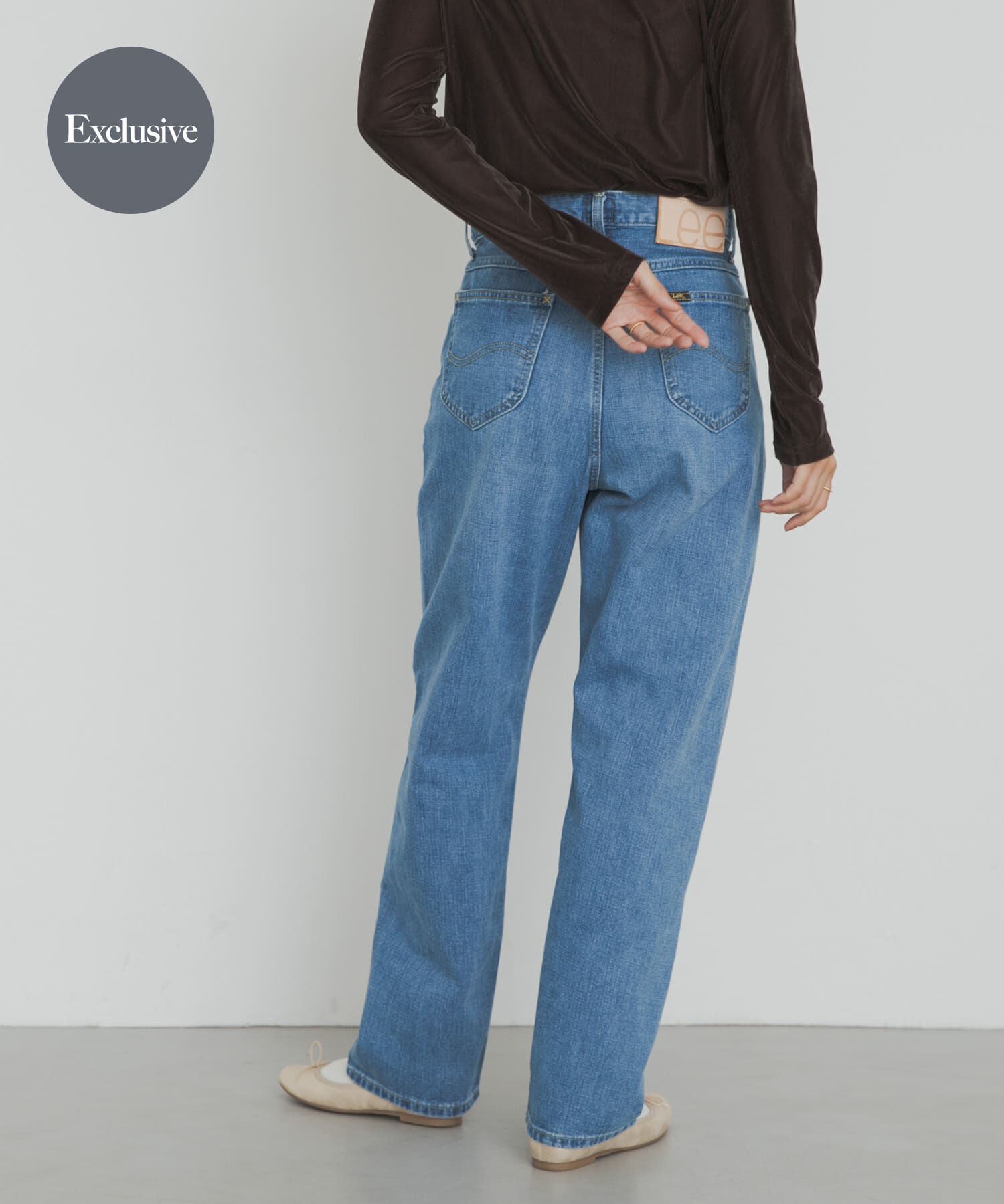 URBAN RESEARCH DOORS「『別注』Lee101&times;DOORS　STRAIGHT PANTS」|デニム|ブルー系その他