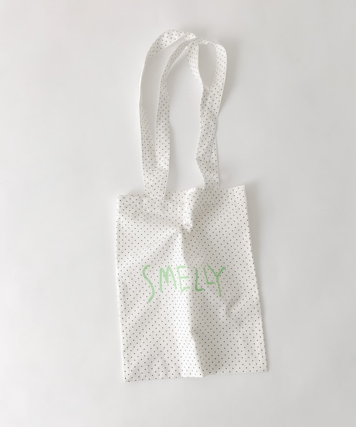SMELLY「プリントトートバッグS」|トートバッグ|ホワイト系その他