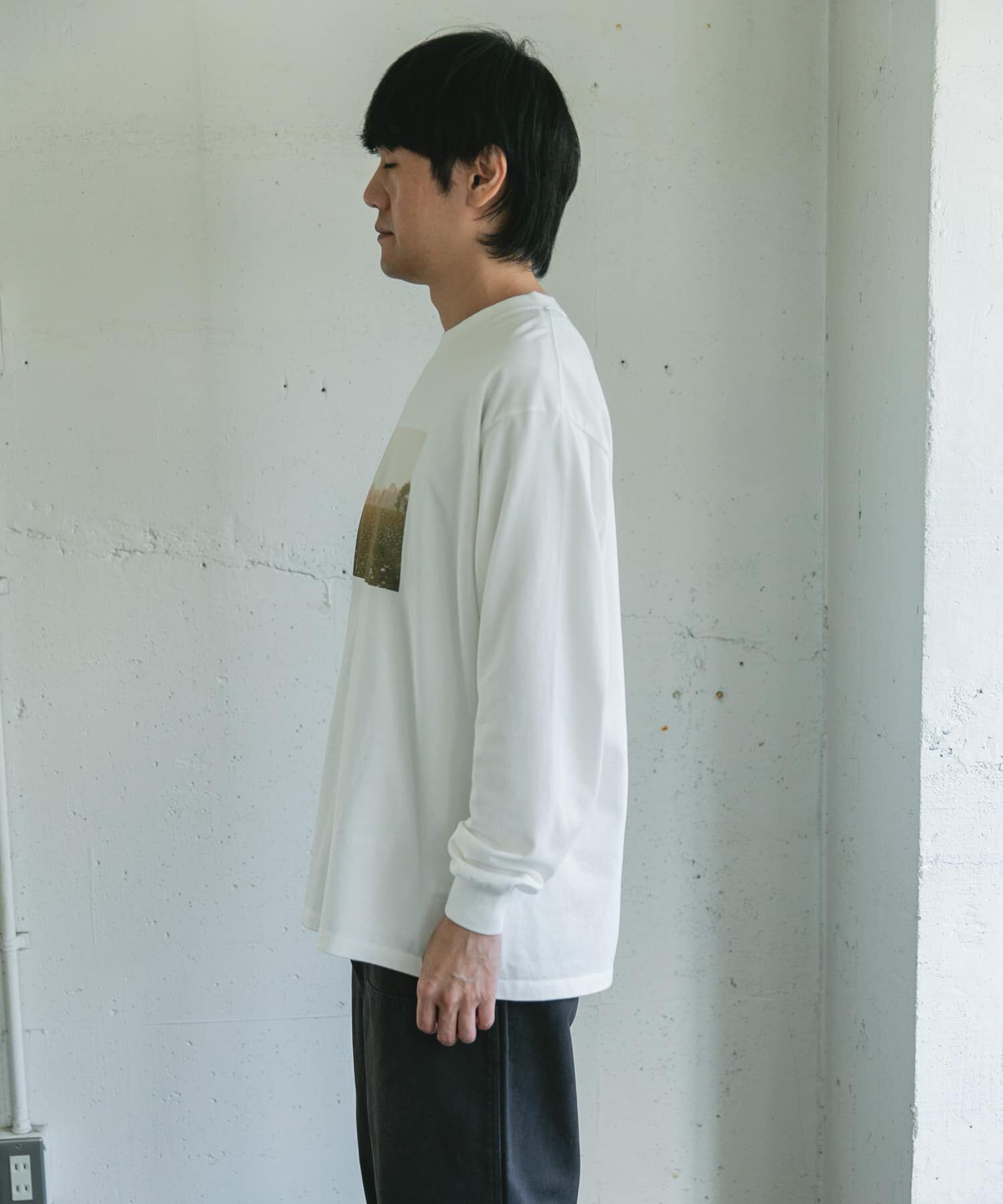 URBAN RESEARCH DOORS「Grow Organic フォトプリントロングスリーブTシャツ」|Tシャツ・カットソー|