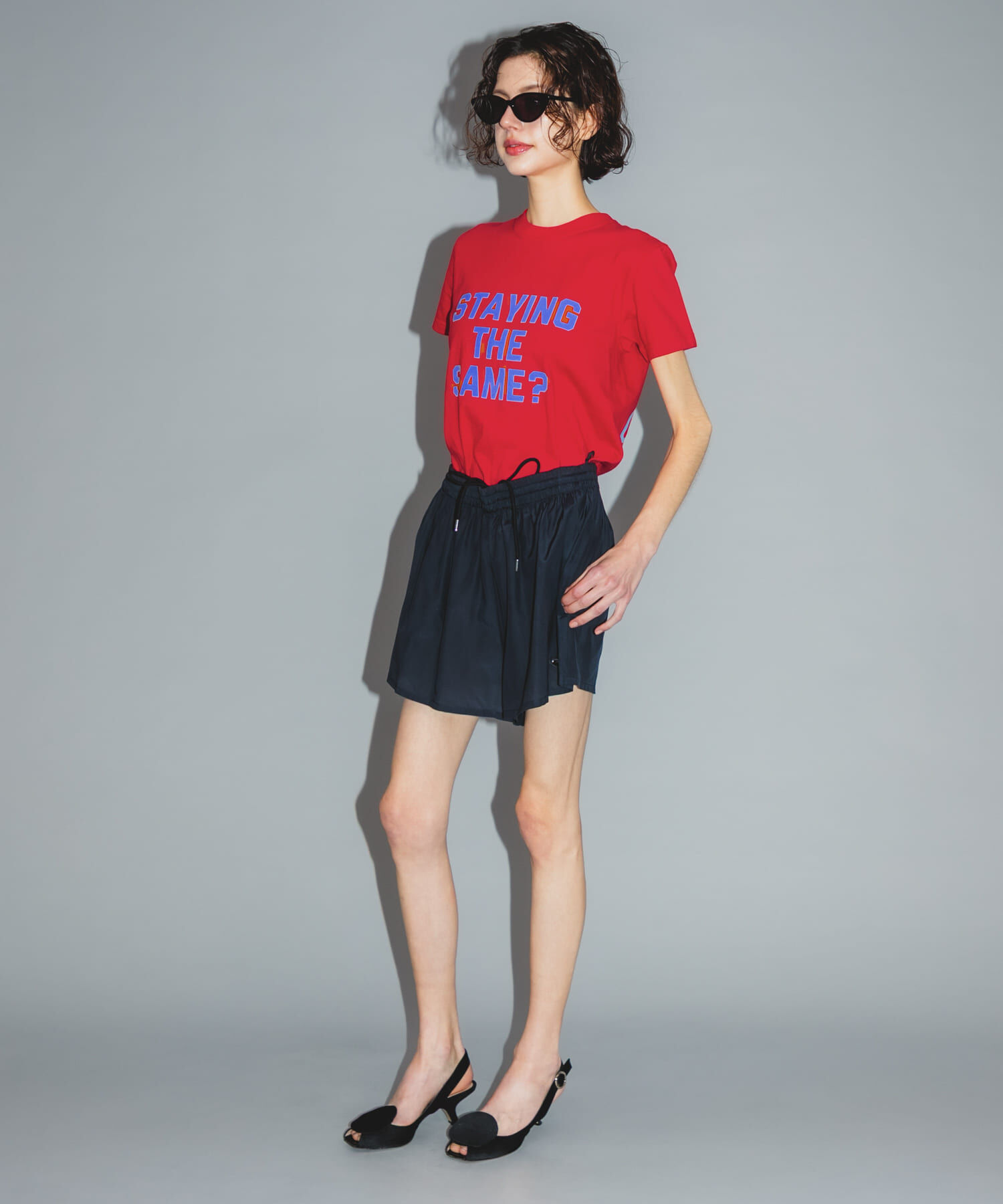 URBAN RESEARCH「Teya　Flock Letter T-shirts」|Tシャツ・カットソー|