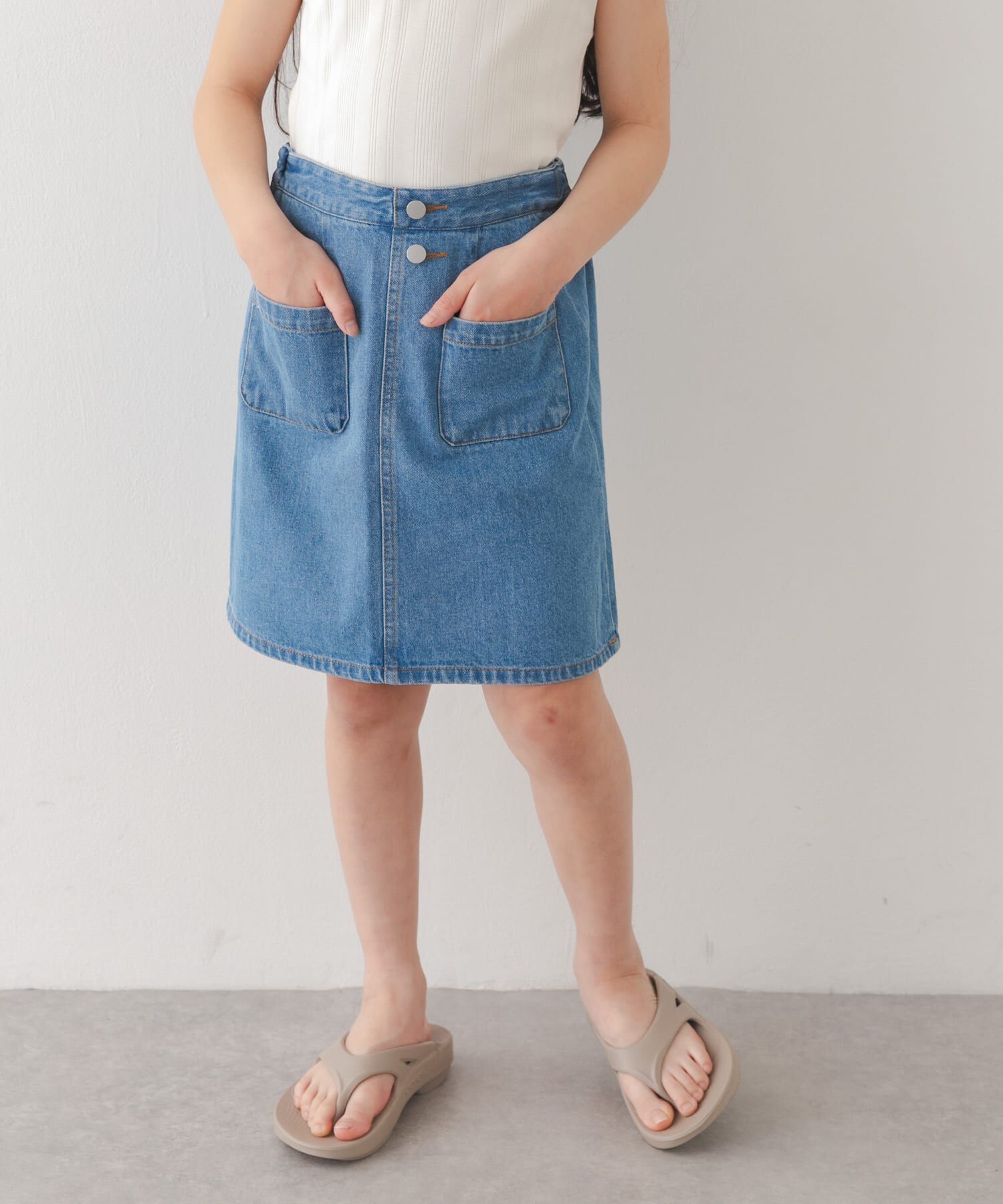URBAN RESEARCH DOORS「デニムスカート(KIDS)」|その他|