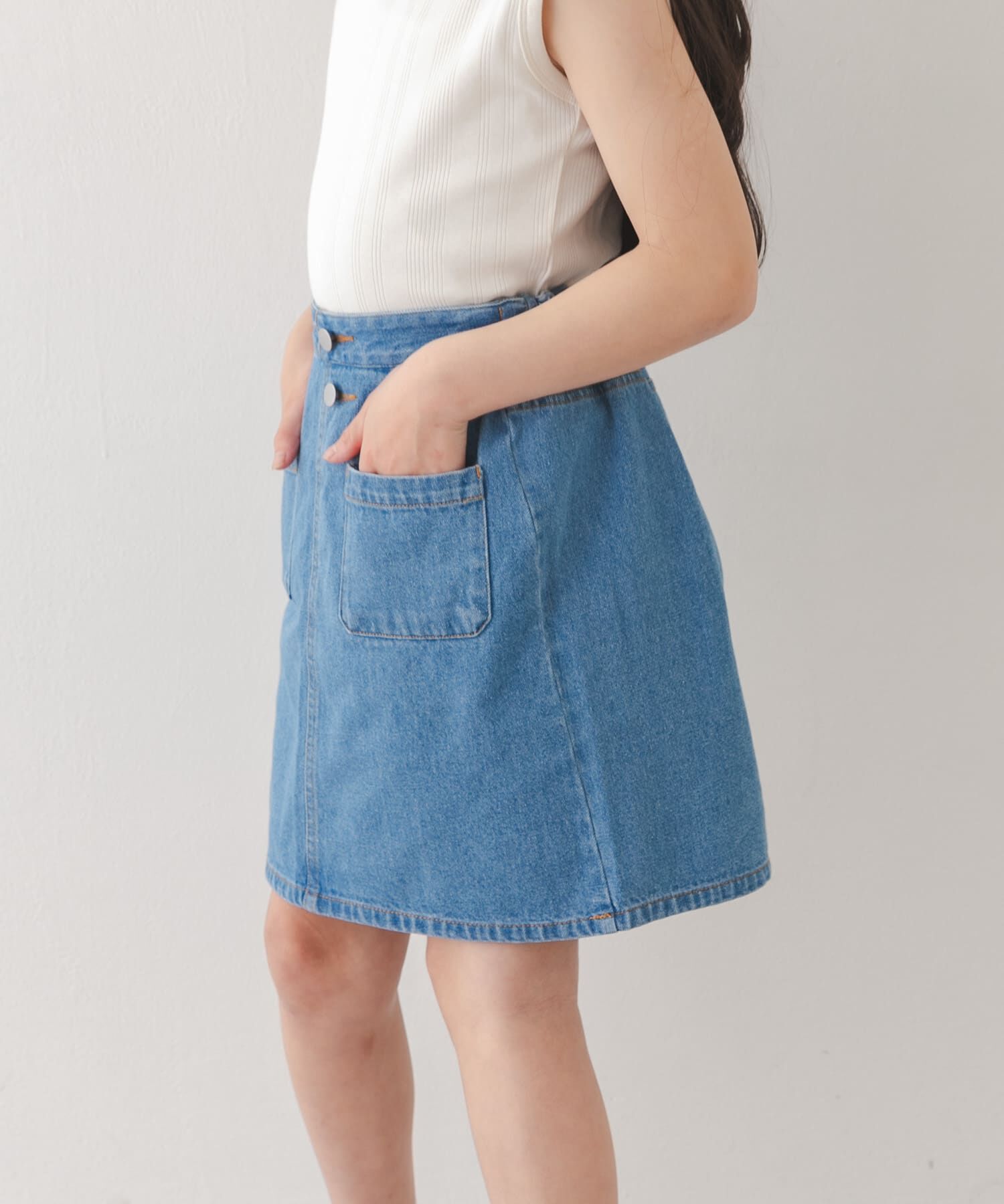 URBAN RESEARCH DOORS「デニムスカート(KIDS)」|その他|