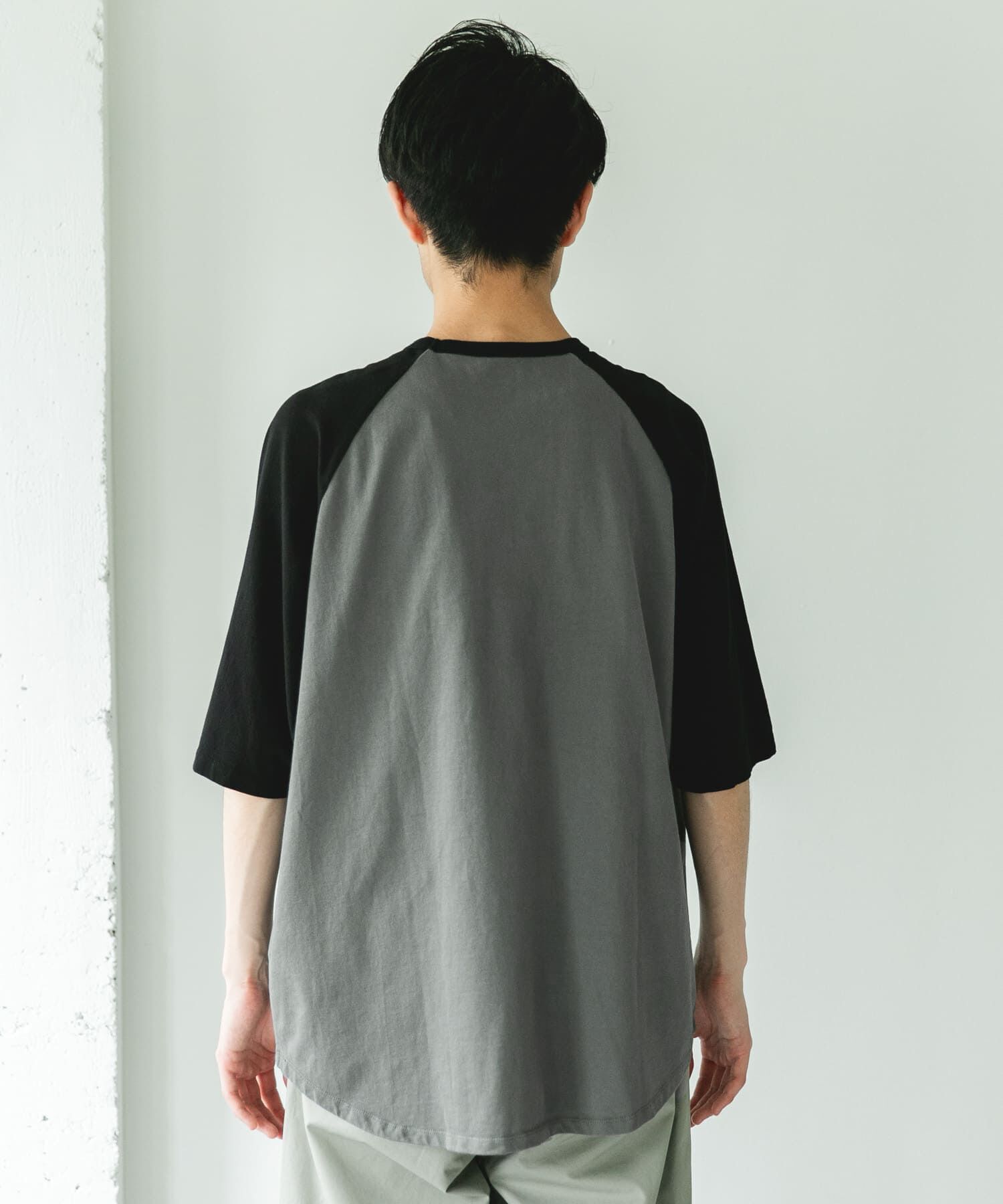 URBAN RESEARCH DOORS「Grow Organic ベースボールTシャツ」|Tシャツ・カットソー|
