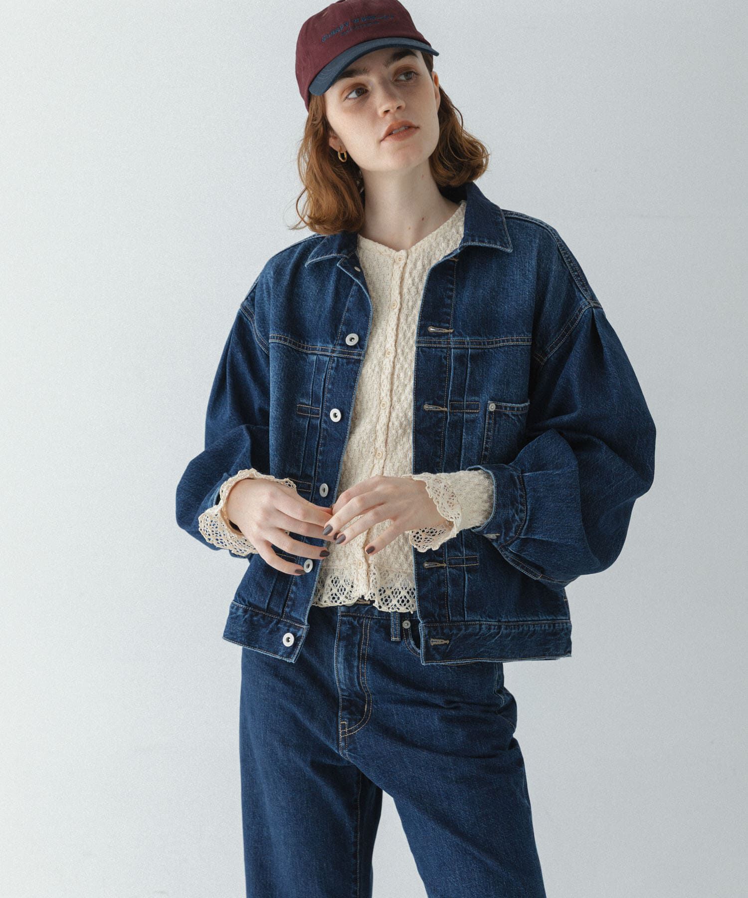 Sonny Label 「『WEB限定』レースシャーリングフリルカットソー」|Tシャツ・カットソー|