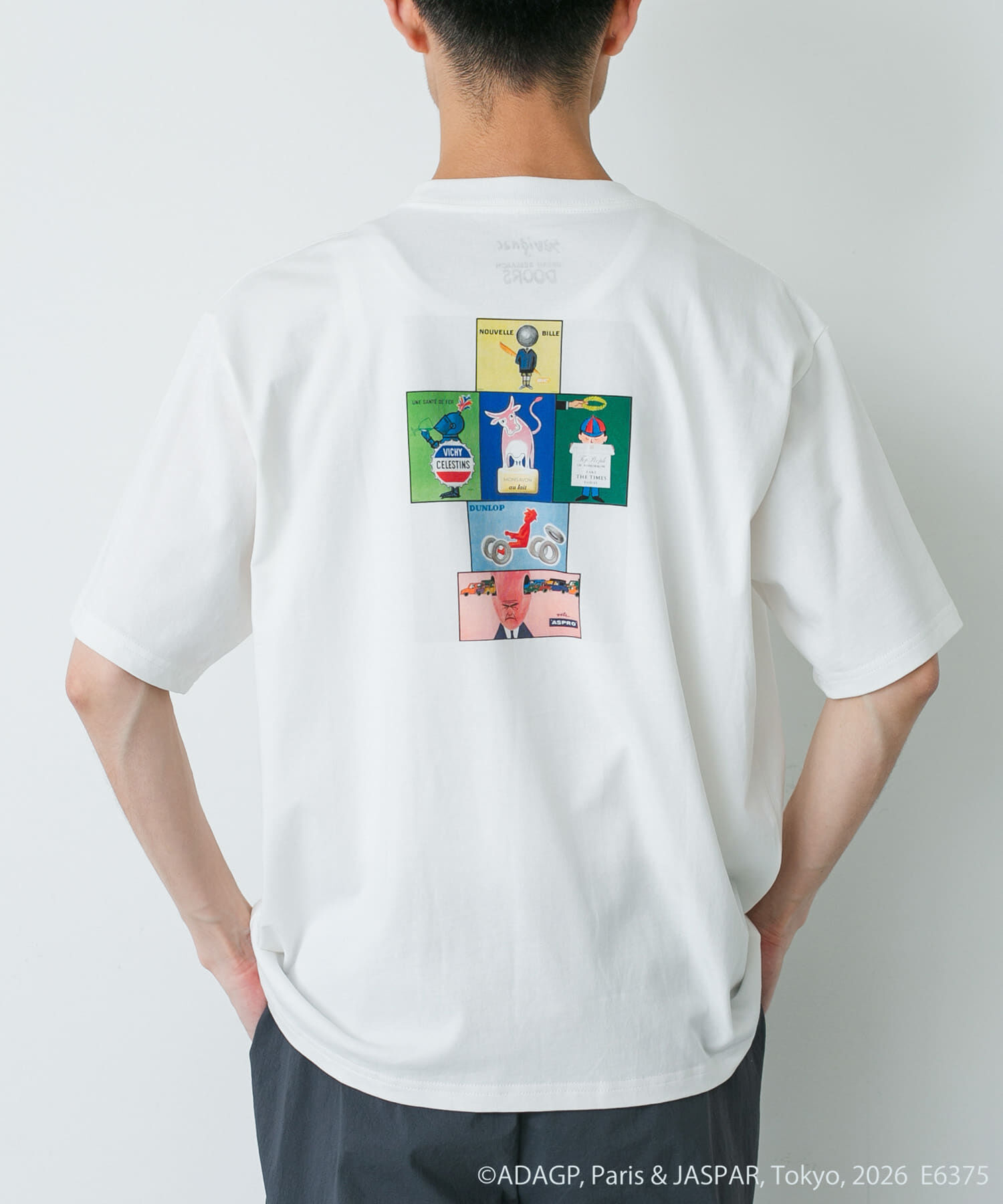 URBAN RESEARCH DOORS「『別注』Savignac&times;DOORS　プリントTシャツ」|Tシャツ・カットソー|