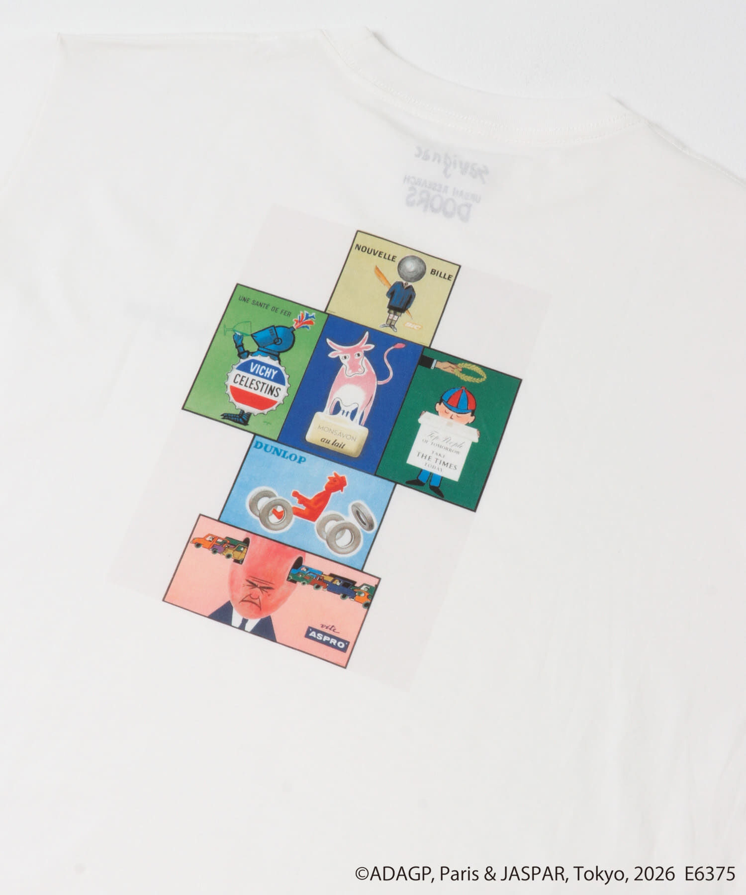 URBAN RESEARCH DOORS「『別注』Savignac&times;DOORS　プリントTシャツ」|Tシャツ・カットソー|