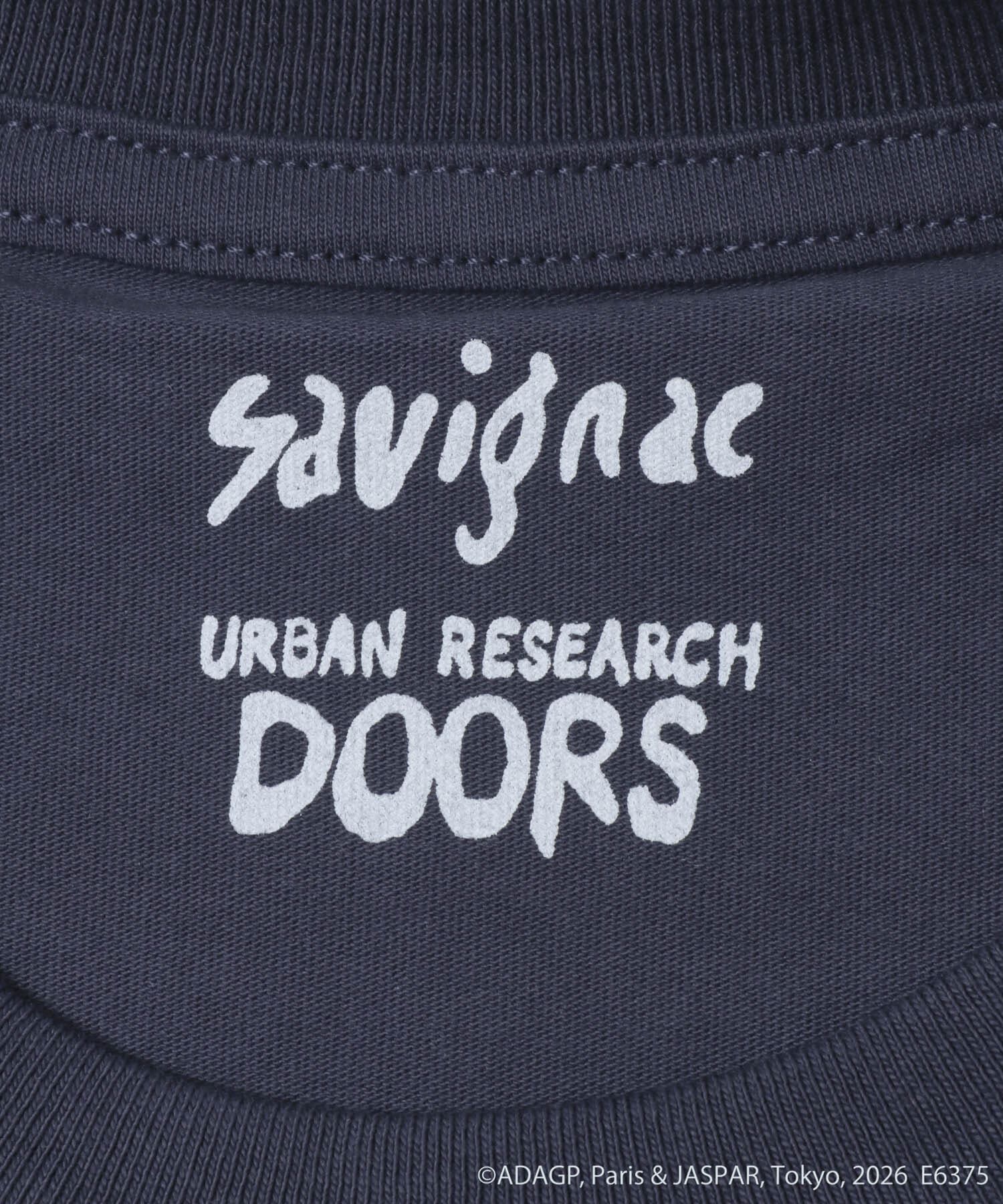 URBAN RESEARCH DOORS「『別注』Savignac&times;DOORS　プリントTシャツ」|Tシャツ・カットソー|