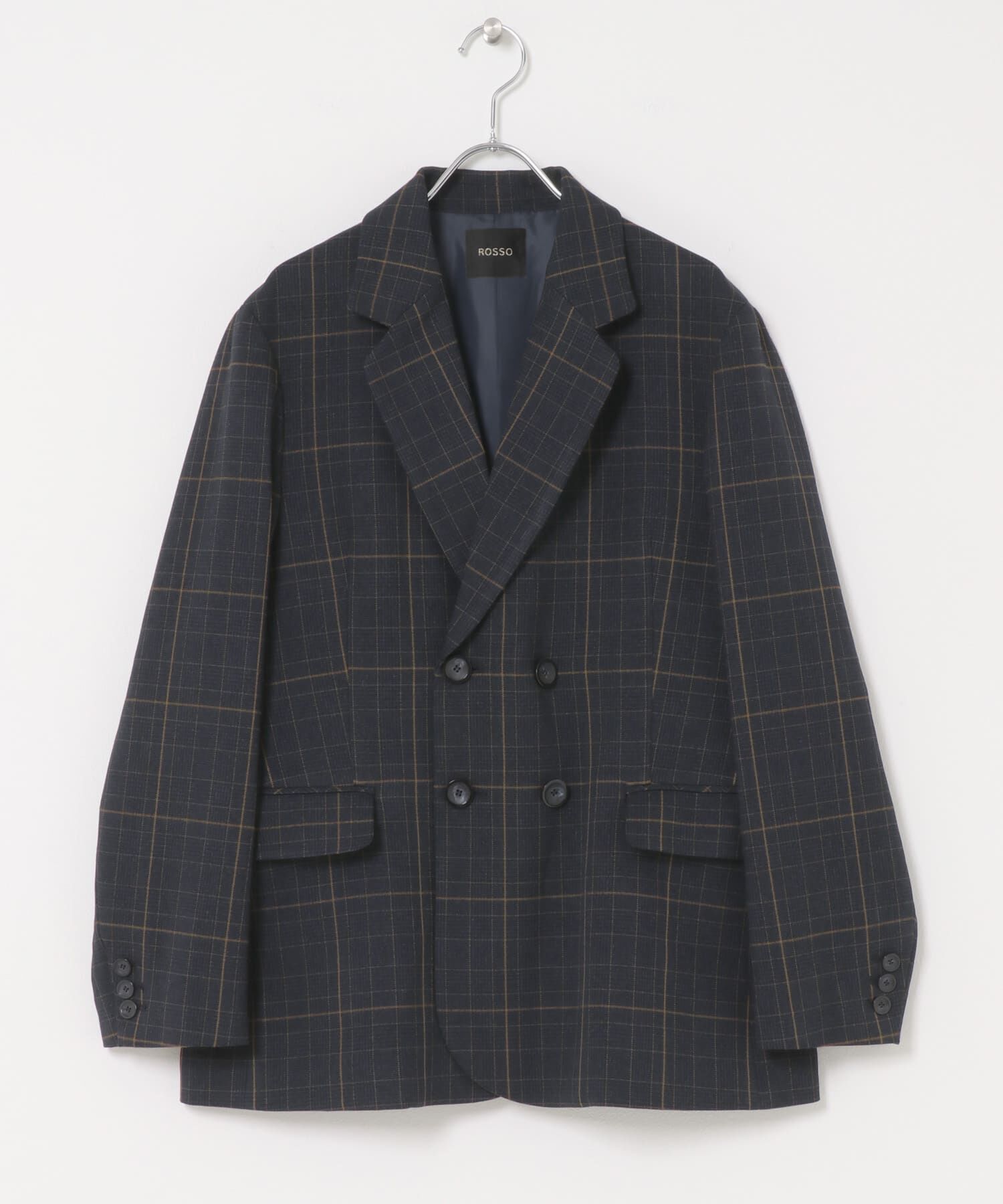 URBAN RESEARCH ROSSO「チェックテーラードフォルムジャケット」|その他|