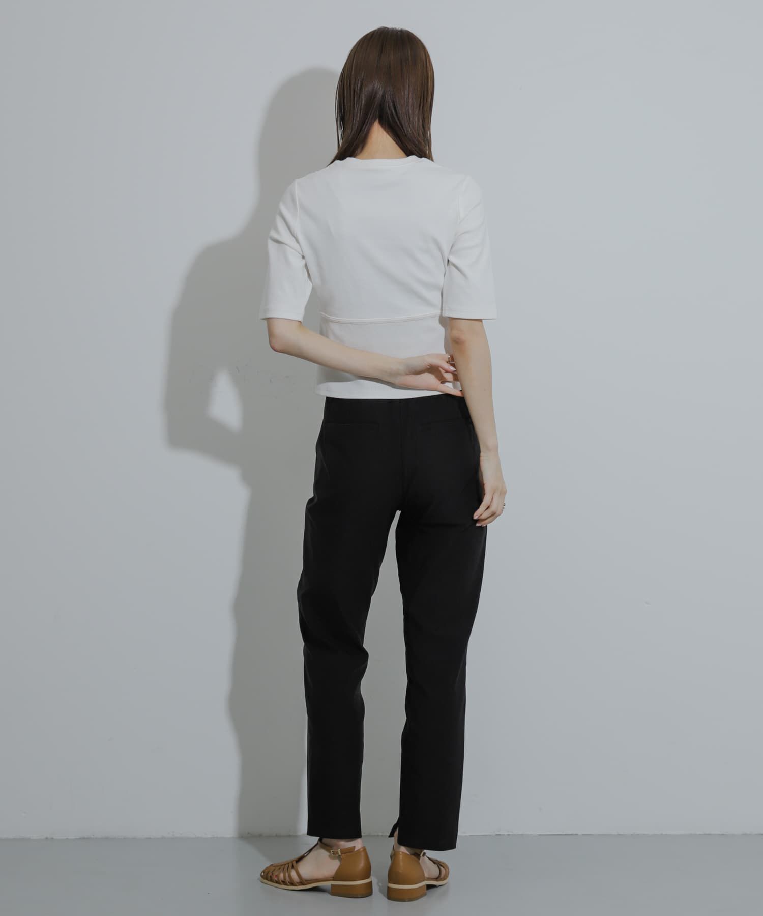 SENSE OF PLACE by URBAN RESEARCH「ウエストリブコンパクトトップ」|Tシャツ・カットソー|