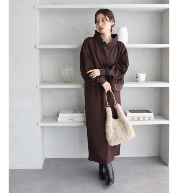  「《WEB限定》ダンボールニットセットアップ」|ワンピース|
