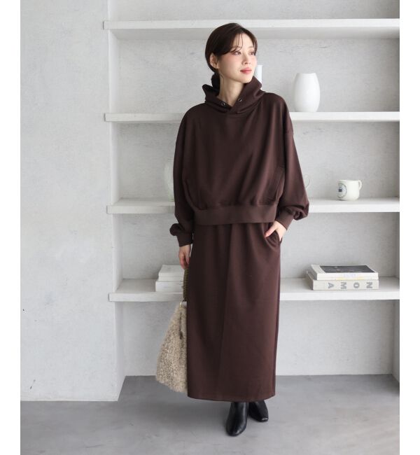  「《WEB限定》ダンボールニットセットアップ」|ワンピース|