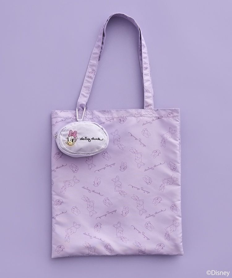 earth music&ecology「Disney/アソートポーチ付きエコバッグ」|その他|Lavender