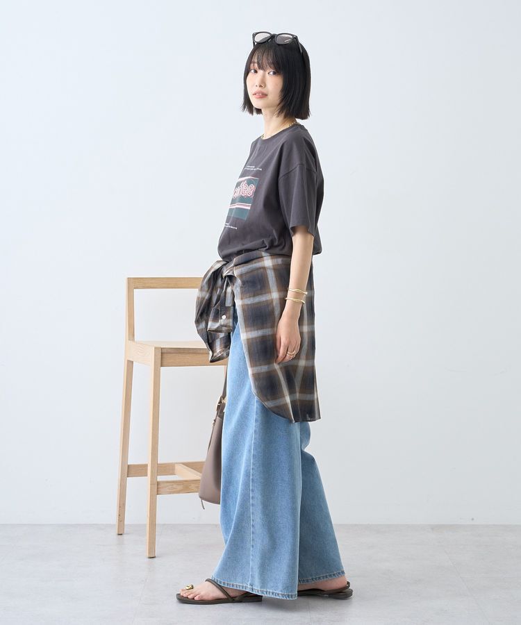 AMERICAN HOLIC「【遮熱】刺繍&フォトプリントTシャツ」|Tシャツ・カットソー|