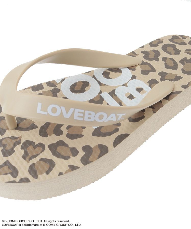 Green Parks「■LOVEBOAT レオパードビーチサンダル」|サンダル|