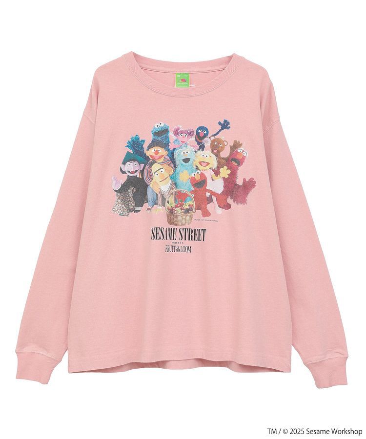 Green Parks「セサミストリートミーツフルーツオブザルーム ロンTEE」|Tシャツ・カットソー|