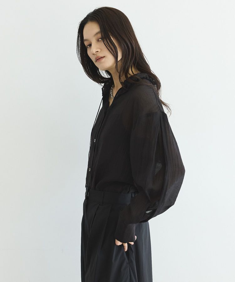 GARAGE OF GOOD CLOTHING「フリルカラーブラウス」|シャツ・ブラウス|