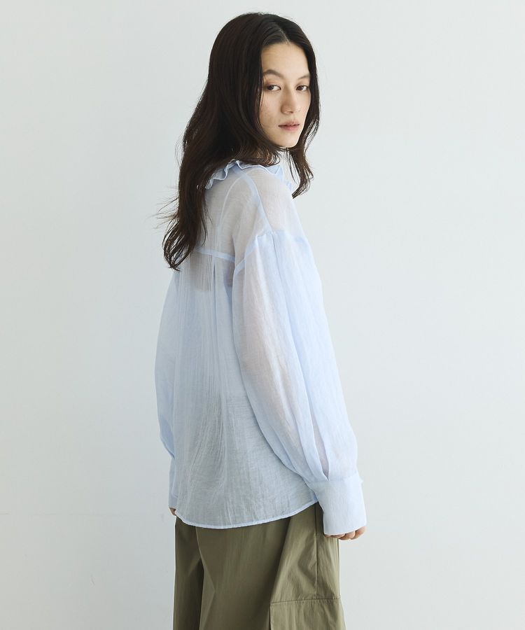 GARAGE OF GOOD CLOTHING「フリルカラーブラウス」|シャツ・ブラウス|
