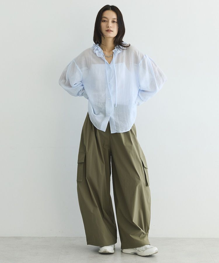 GARAGE OF GOOD CLOTHING「フリルカラーブラウス」|シャツ・ブラウス|