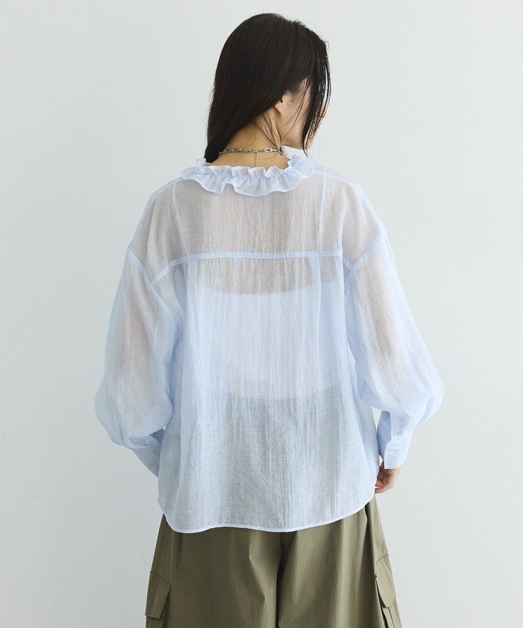 GARAGE OF GOOD CLOTHING「フリルカラーブラウス」|シャツ・ブラウス|